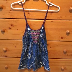 Free People floral tank